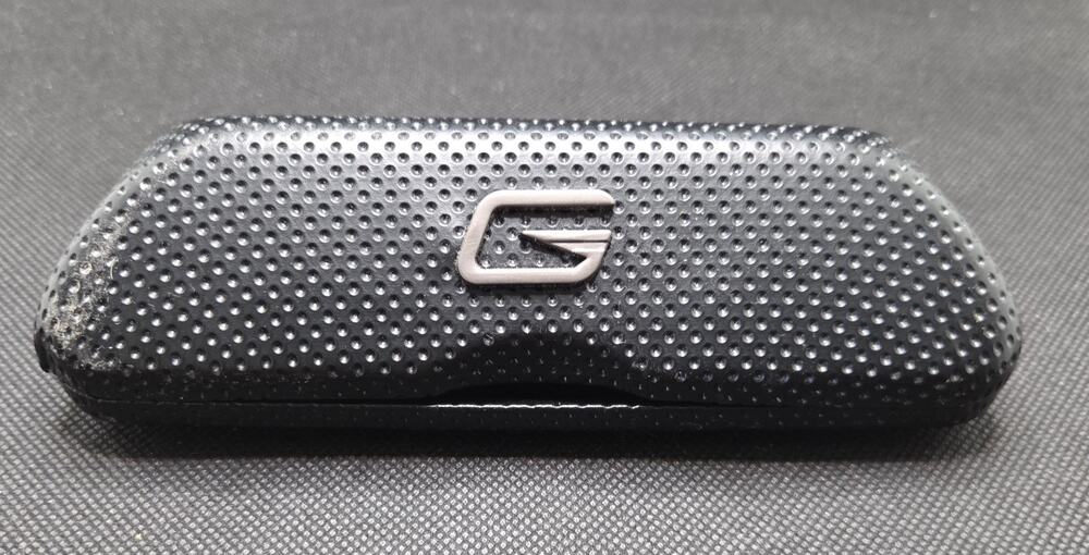 Vintage G Sport by Gargoyles Sunglasses Case Black Hard Clamshell Textured